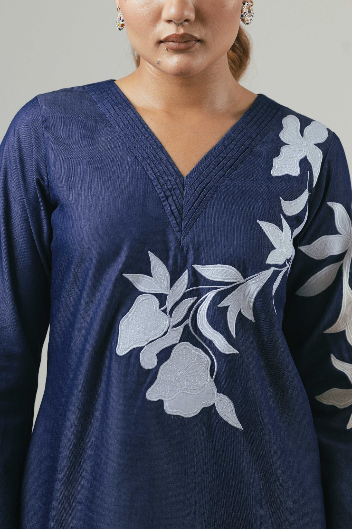 Royal Bloom Top