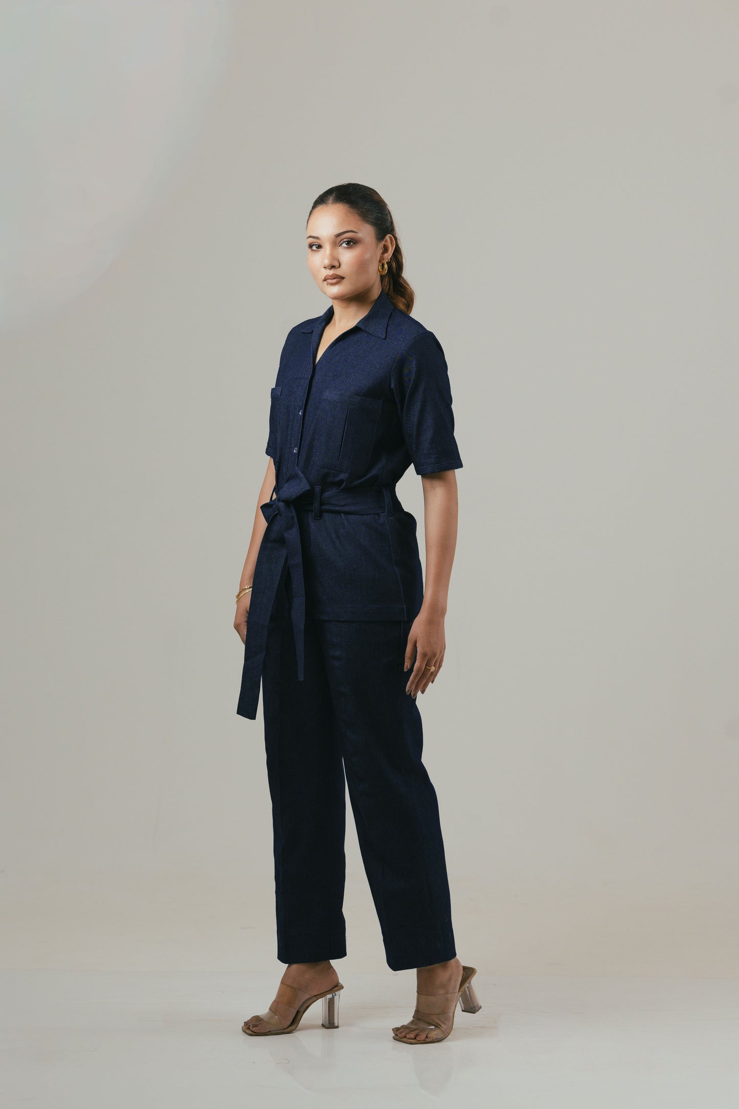 Denim Poise Co-ord set