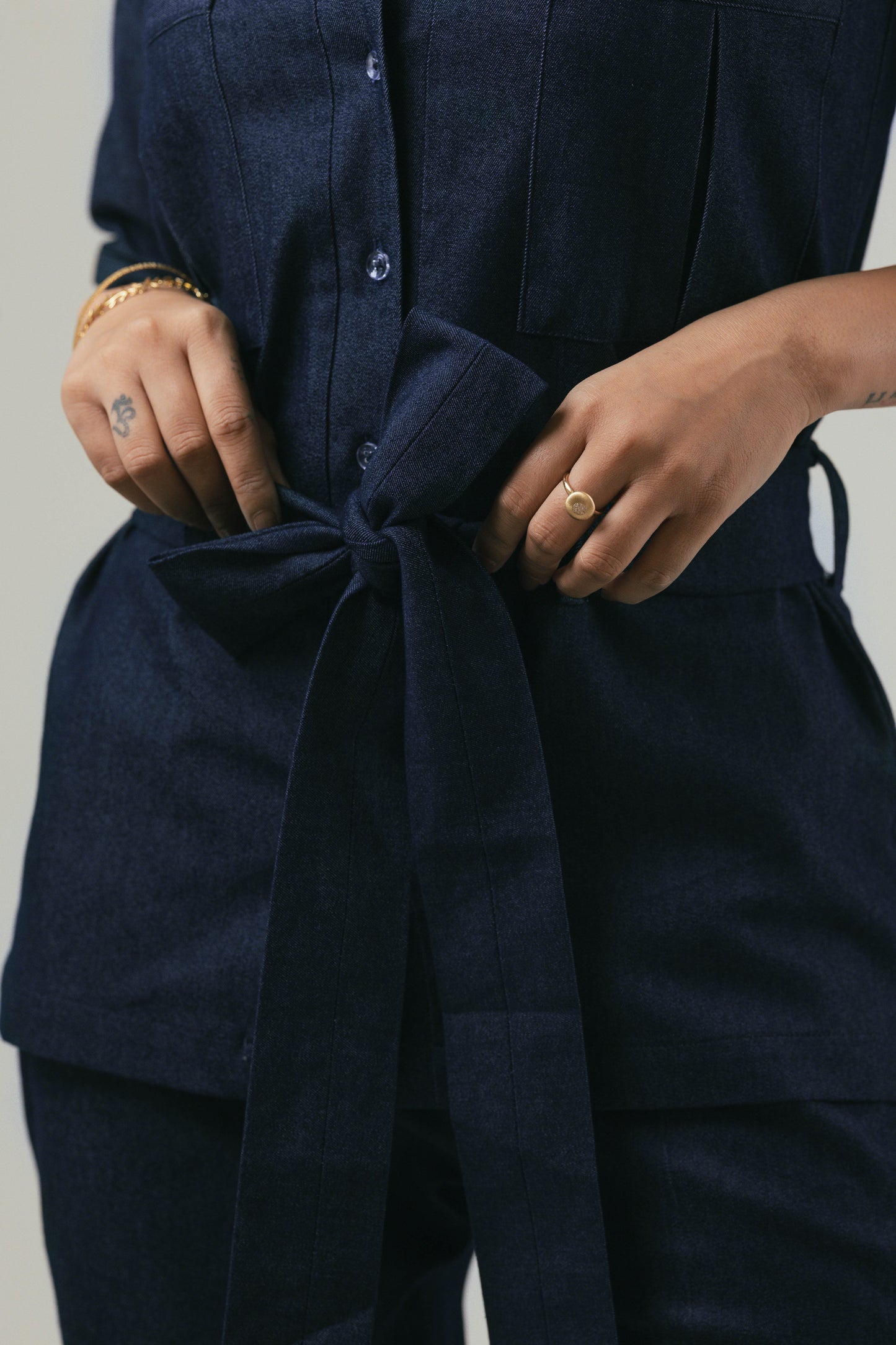 Denim Poise Co-ord set