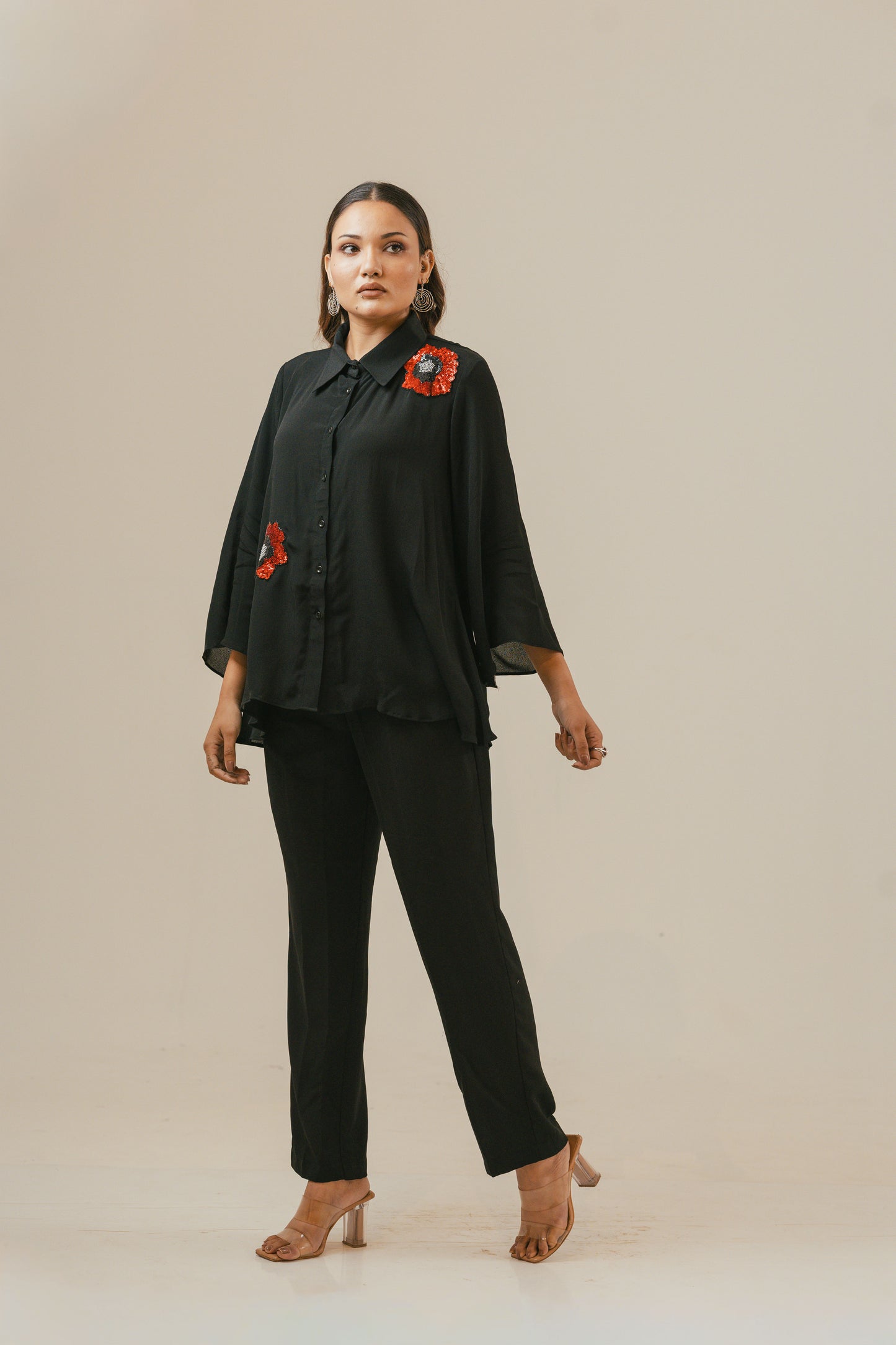 Noir Bloom Co-ord Set