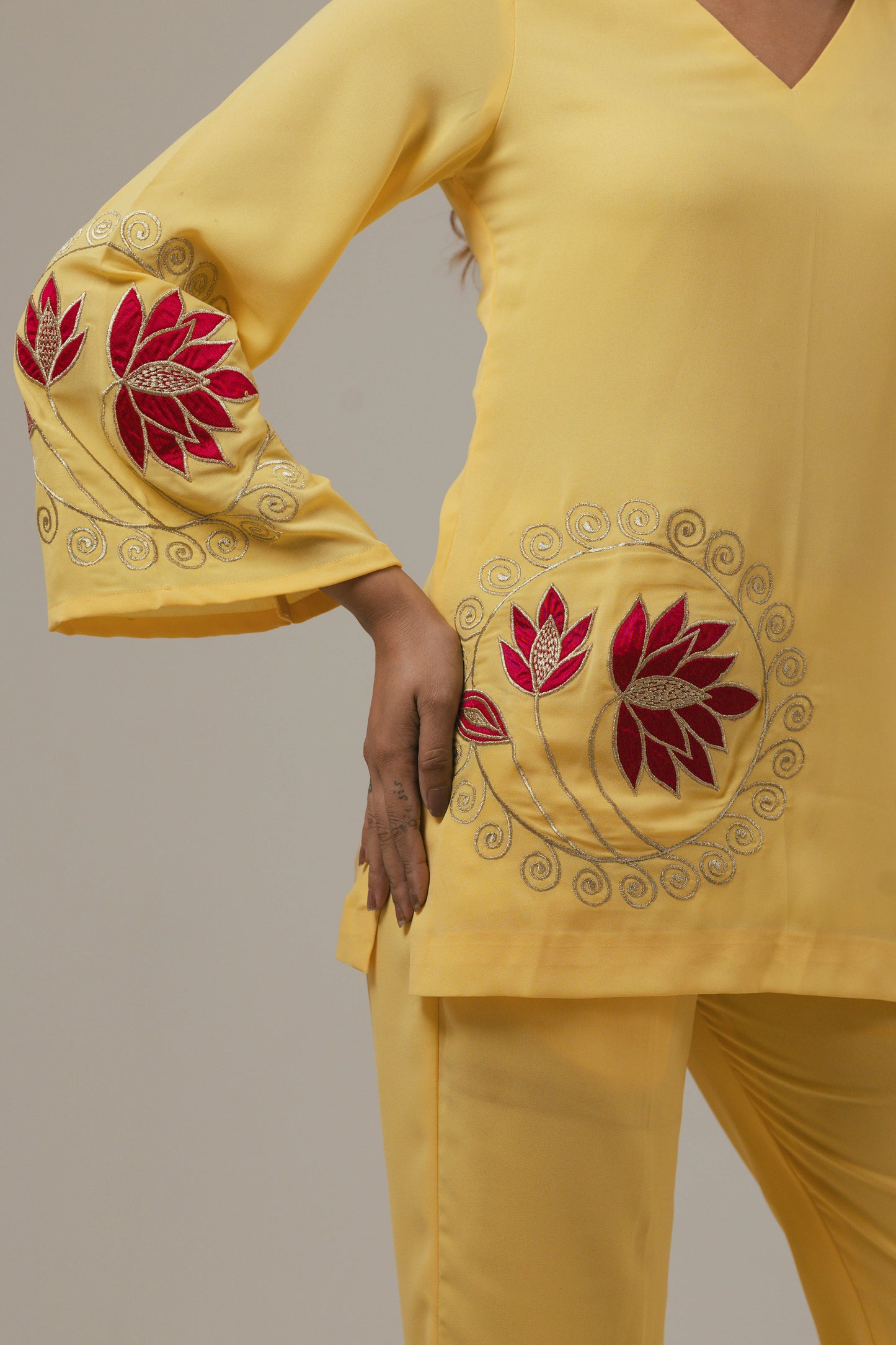 Amber Lotus Top