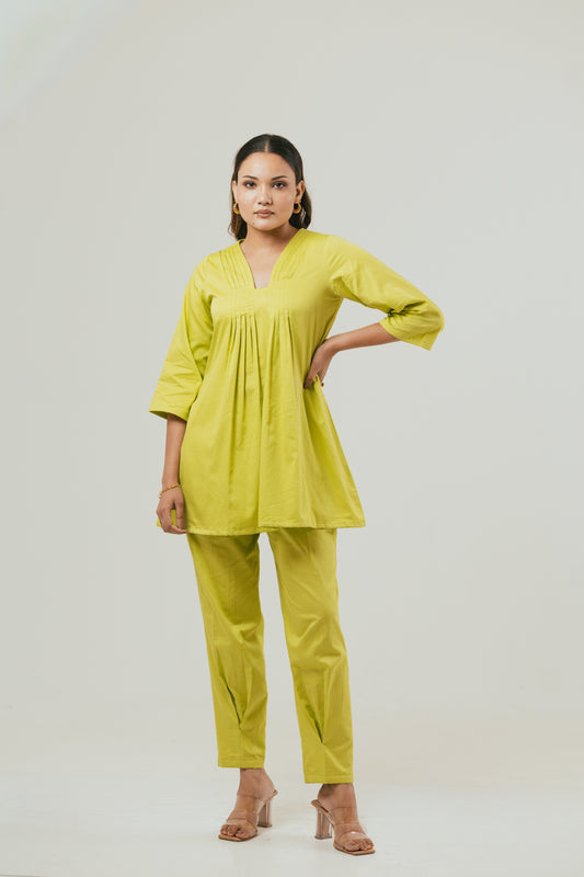 Lime Breeze Co-ord Set
