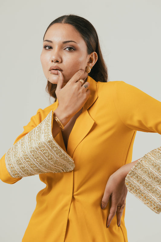 Mustard Royale Top