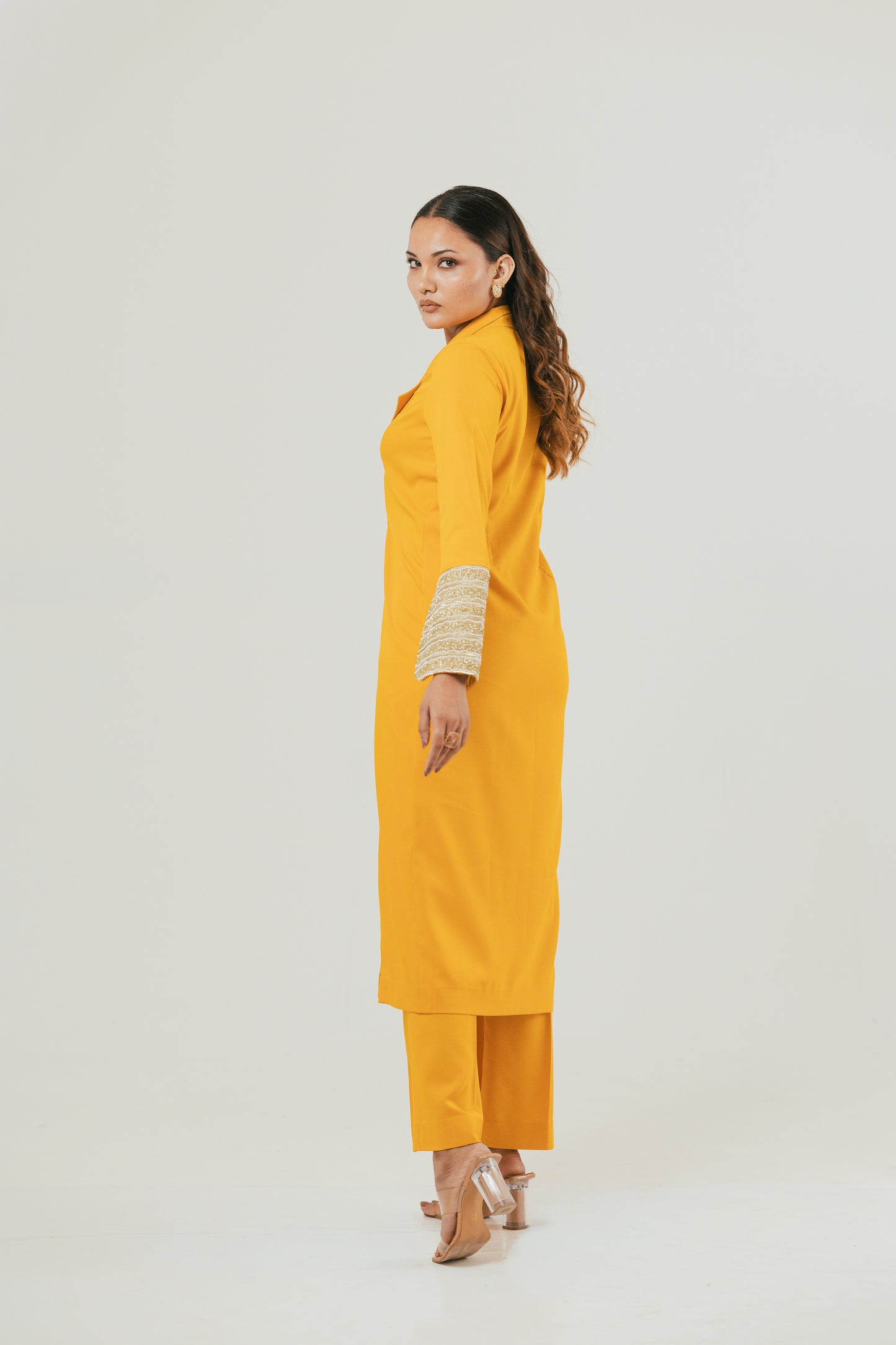 Mustard Royale Co-ord Set